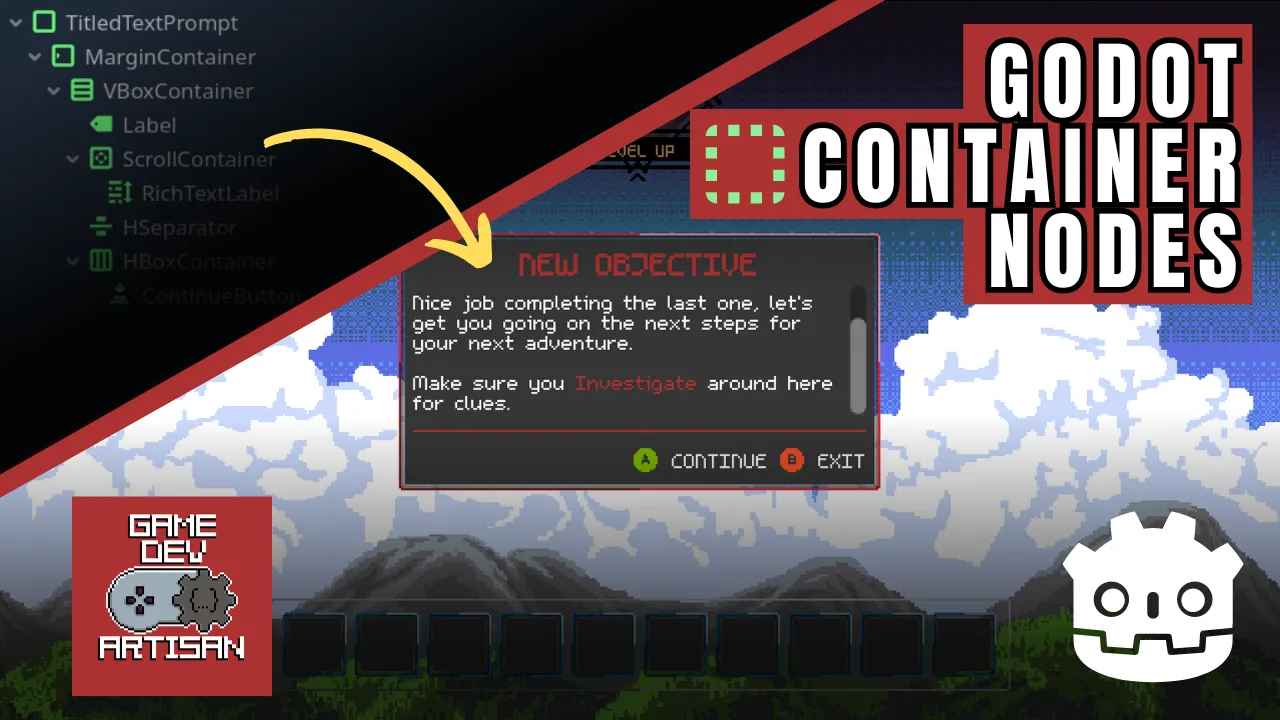 Godot Tabcontainer Example Game Dev Artisan